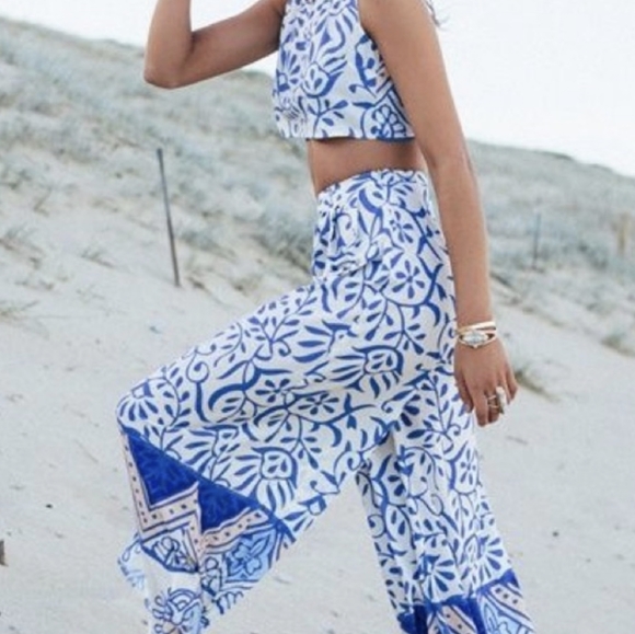 Sabo Skirt Pants - SABO SKIRT Alice Print Pants